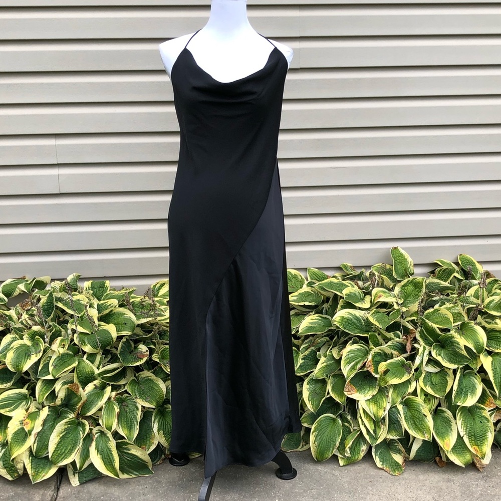 NWT! SOLD OUT STYLE! Flattering Target CUSHNIE Black Slip Dress LIMITED EDITION - Picture 9 of 13